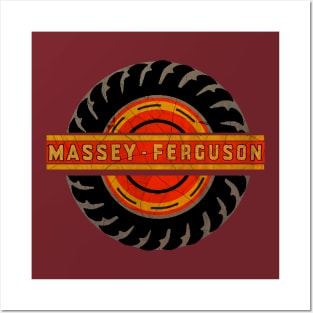 Massey Ferguson Front Wheel Assist Posters and Art